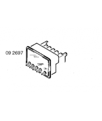 Programmateur de four combi micro-ondes Bosch et Siemens 00092697 92697