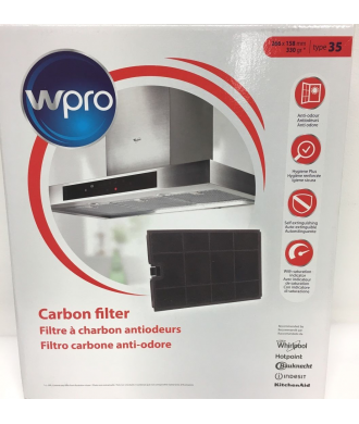 Filtre a charbon Wpro Type 35 CHF035 484000008675