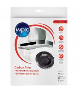 Filtre a charbon Wpro Type 48 AMC037 484000008783 C00384665